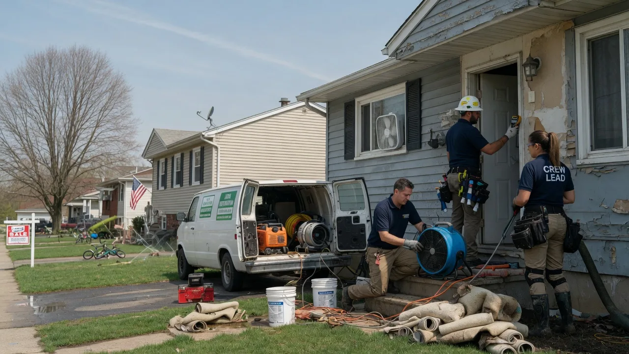 Flood Cleanup in Red Oak, VA near me