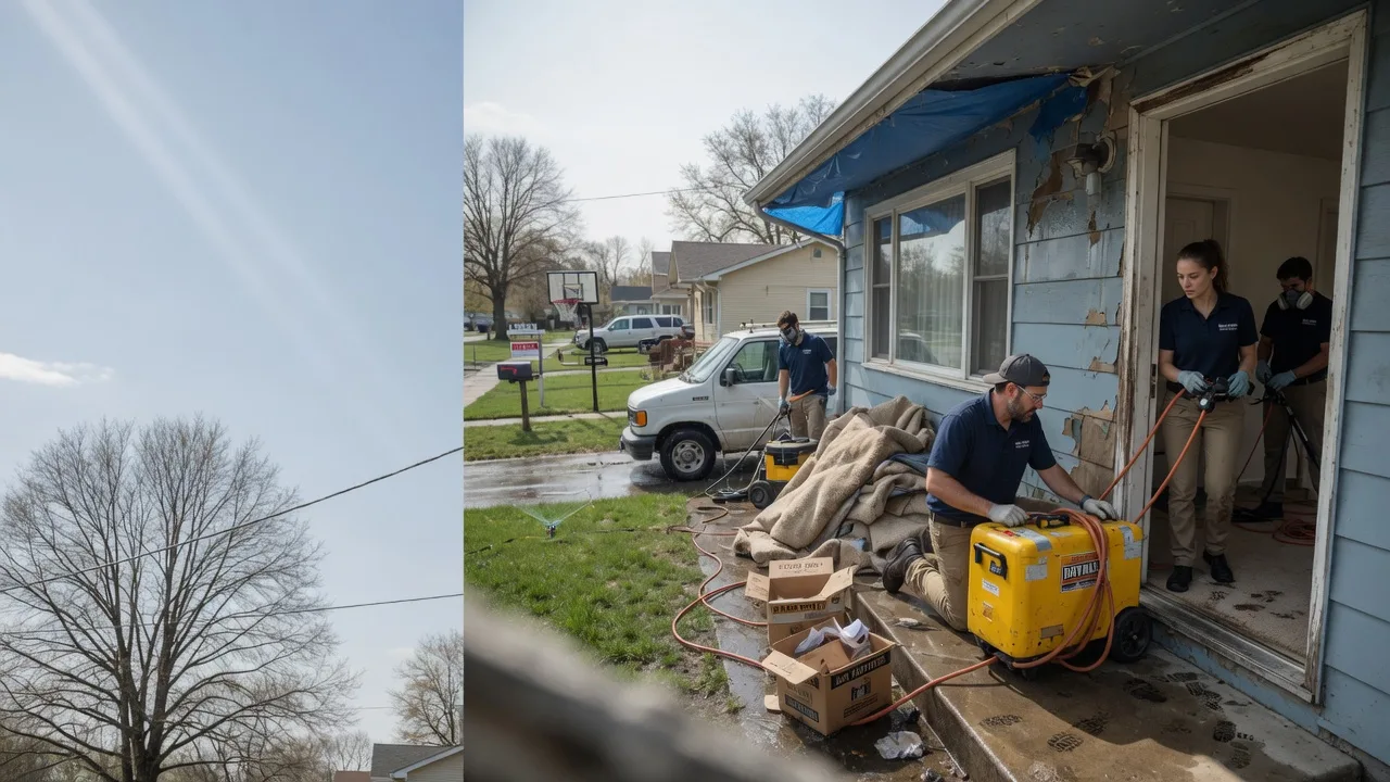 Basement Flood Cleanup in Red Oak, VA near me